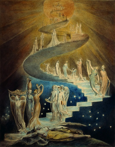 Jacob's Ladder by William Blake